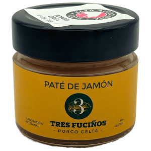 Paté de jamón de porco celta de Tres Fuciños - Cova do Xacio