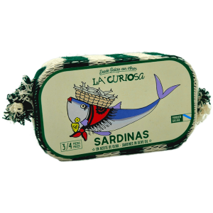 Sardinas en aceite de oliva de La Curiosa - Cova do Xacio